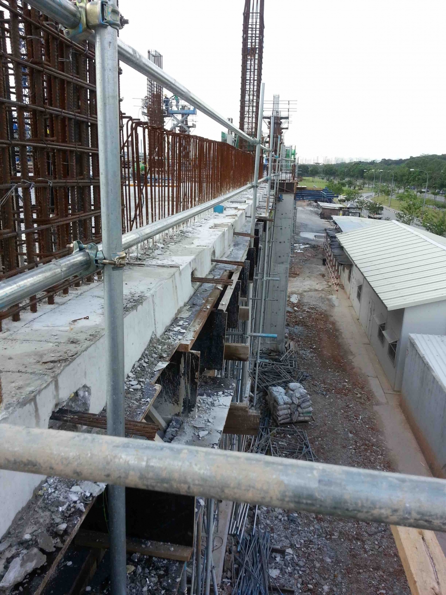 Post Tensioning (Slab - 5 strands)